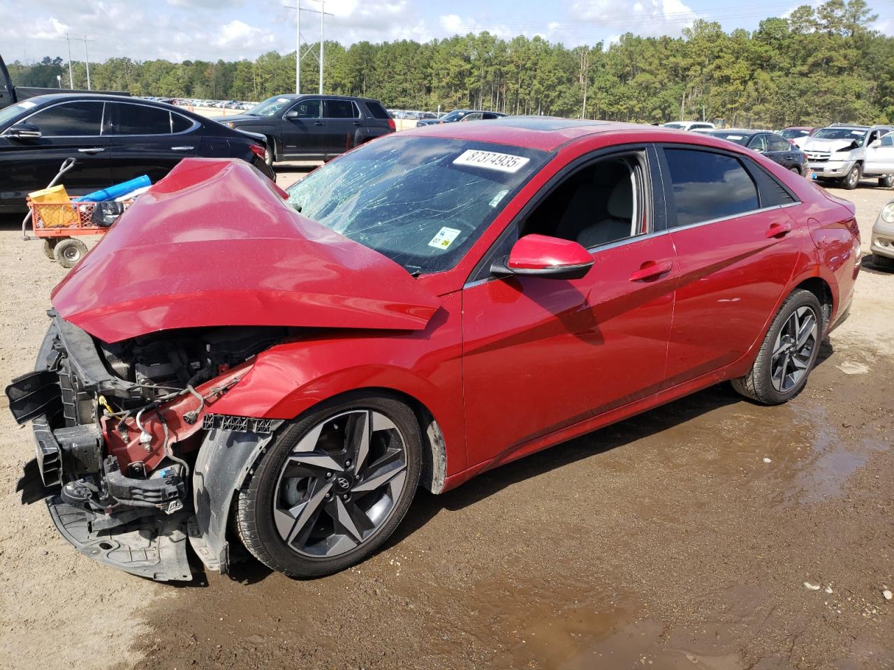 Lot #3315904087 2022 HYUNDAI ELANTRA LI