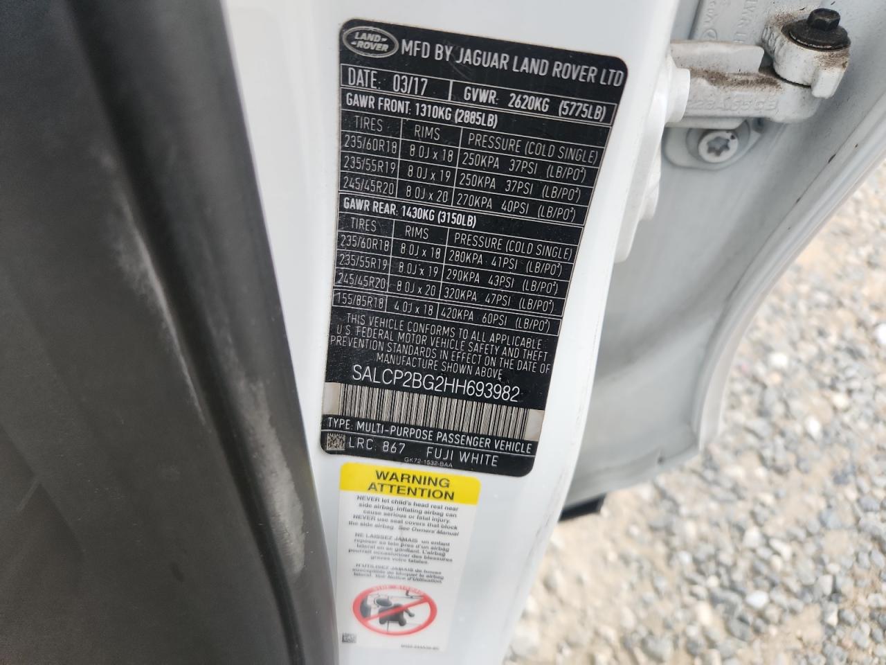 LAND ROVER DISCOVERY SE