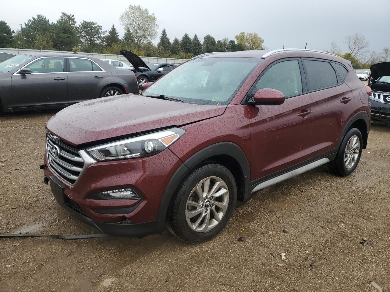 Lot #3286665306 2017 HYUNDAI TUCSON LIM