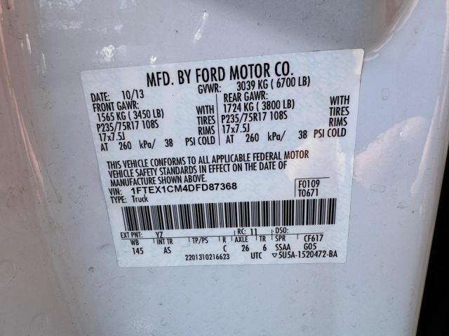 2013 FORD F150 SUPER #3264427410