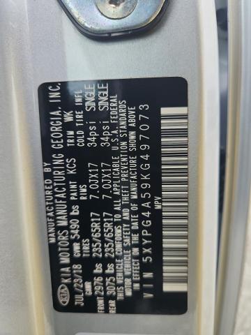 2019 KIA SORENTO LX #3281484015