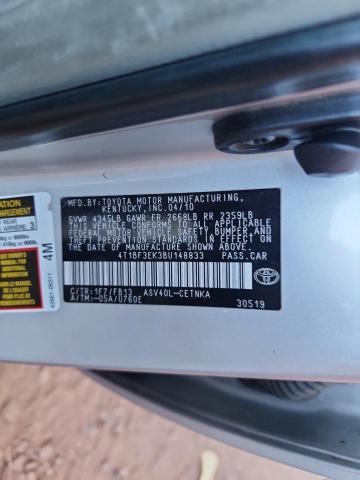 2011 TOYOTA CAMRY BASE - 4T1BF3EK3BU148833