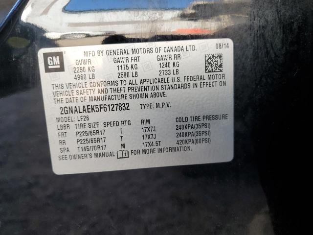 2015 CHEVROLET EQUINOX LS - 2GNALAEK5F6127832