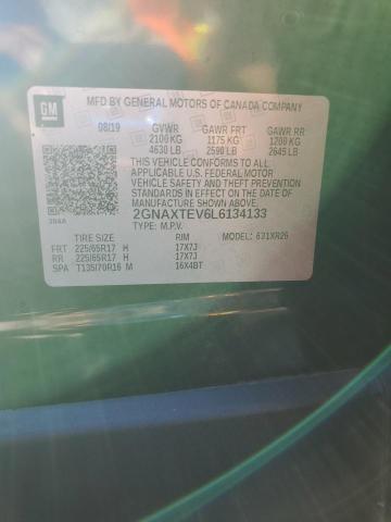 2020 CHEVROLET EQUINOX LT - 2GNAXTEV6L6134133