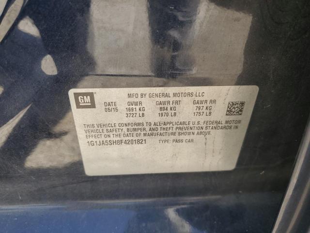 2015 CHEVROLET SONIC LS - 1G1JA5SH8F4201821