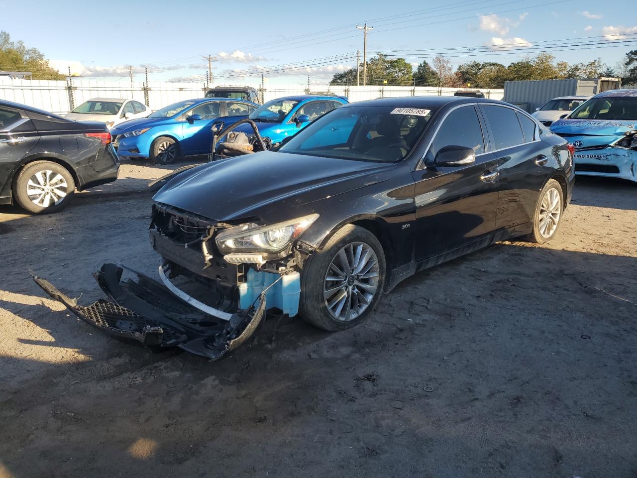 Lot #3316007797 2018 INFINITI Q50 LUXE