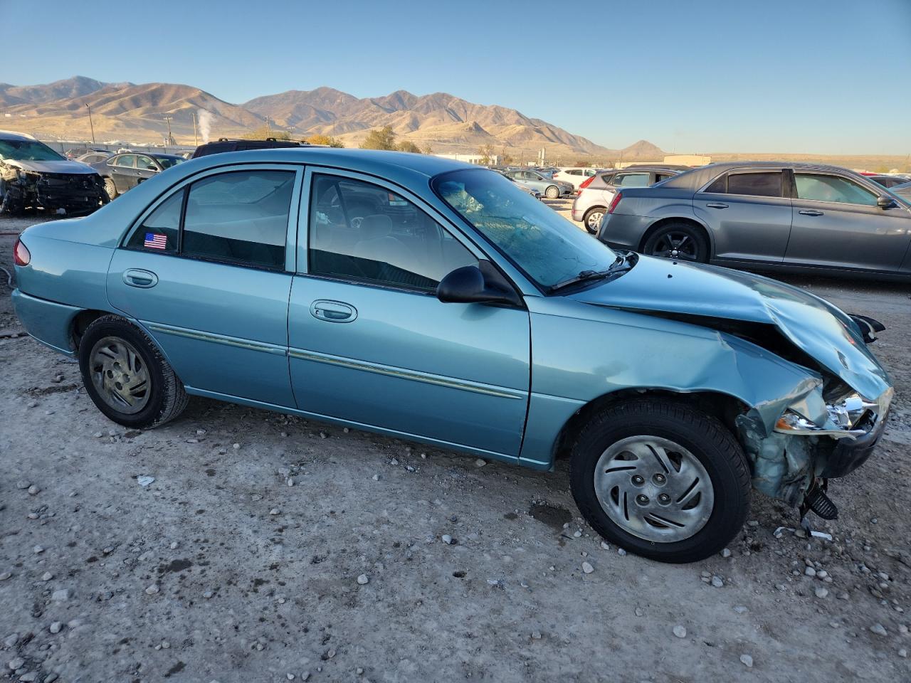 Lot #3284389724 1999 FORD ESCORT SE