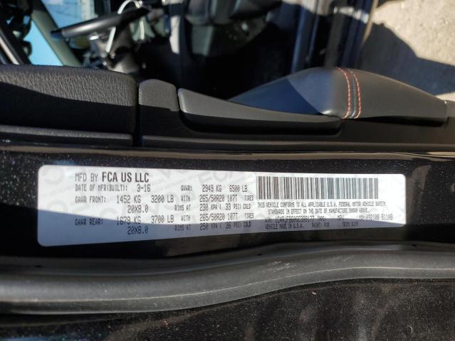 2016 JEEP GRAND CHER - 1C4RJFBG0GC399177