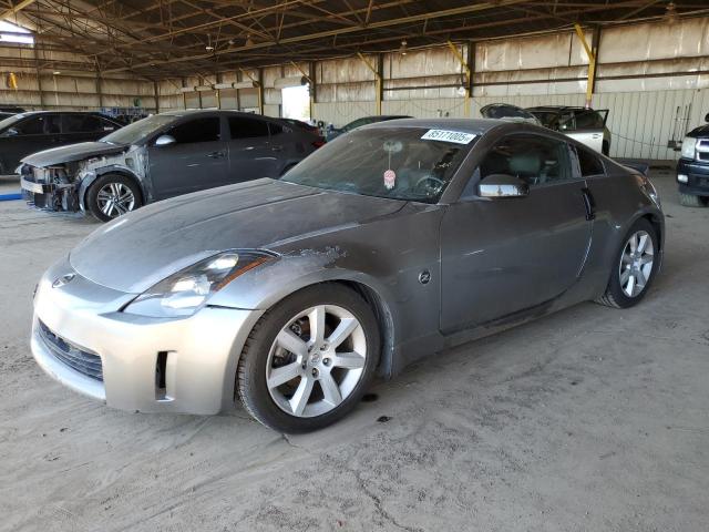 NISSAN 350Z COUPE 2005 gray  gas JN1AZ34D45M602508 photo #1