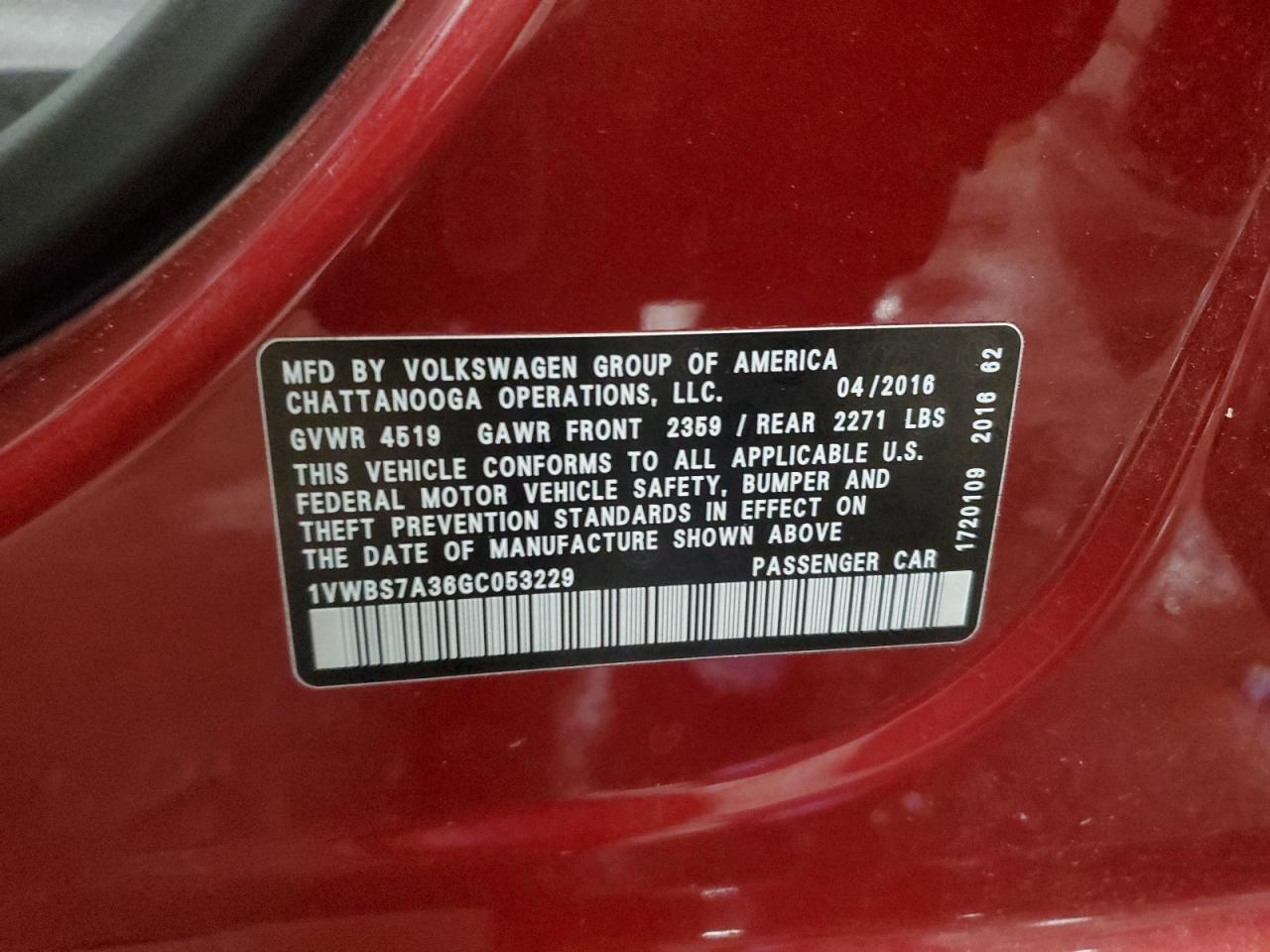 VOLKSWAGEN PASSAT SE