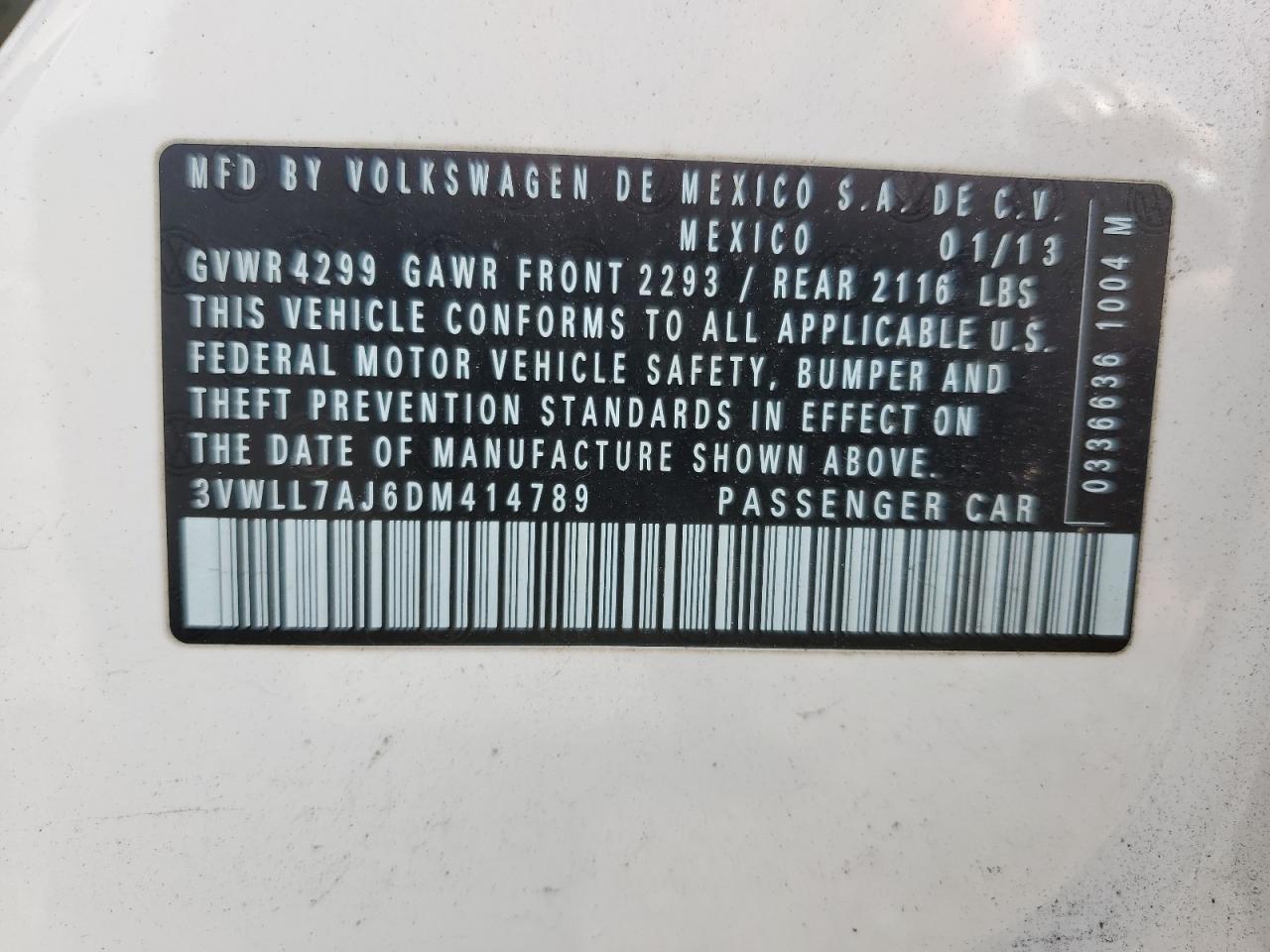 VOLKSWAGEN JETTA TDI