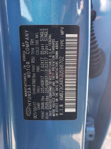 2018 HYUNDAI TUCSON SEL KM8J3CA4XJU598702