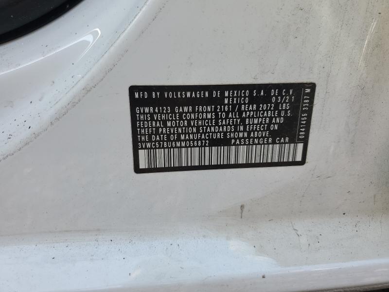 2021 VOLKSWAGEN JETTA S #3292617615