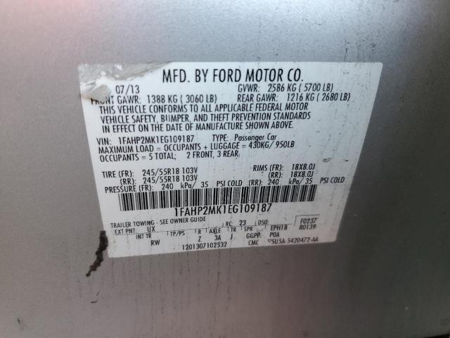 2014 FORD TAURUS POL - 1FAHP2MK1EG109187