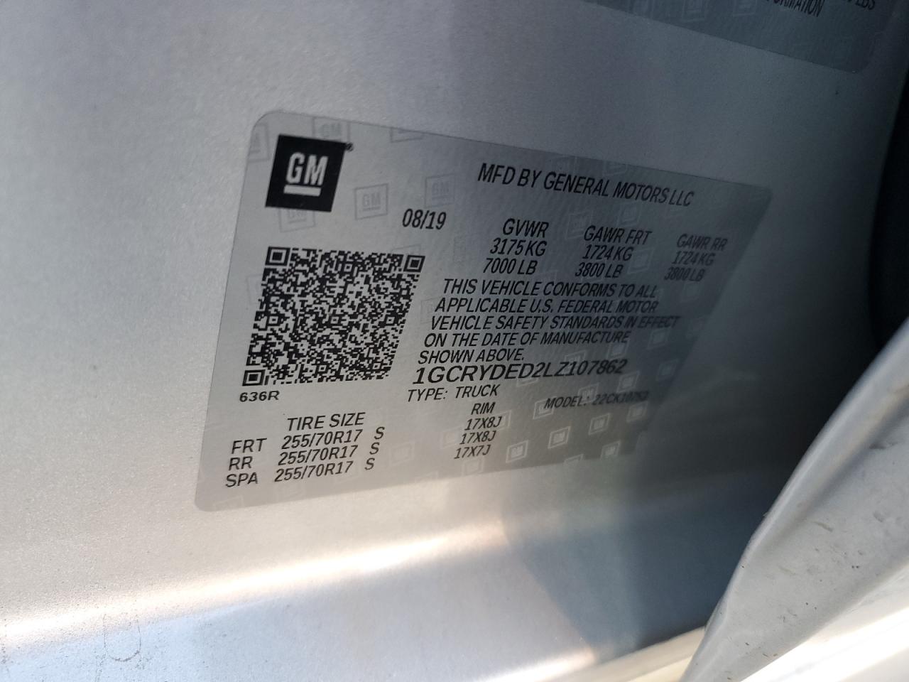 CHEVROLET SILVERADO K1500 LT