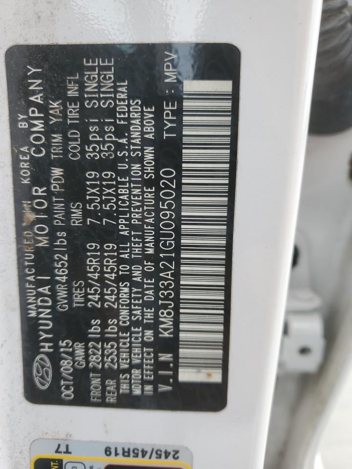 Lot #3284687323 2016 HYUNDAI TUCSON LIM