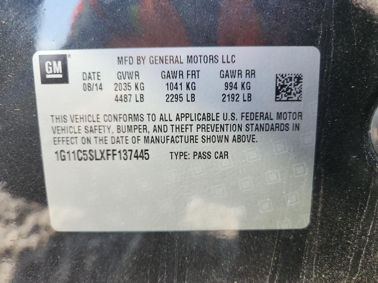 CHEVROLET MALIBU 1LT