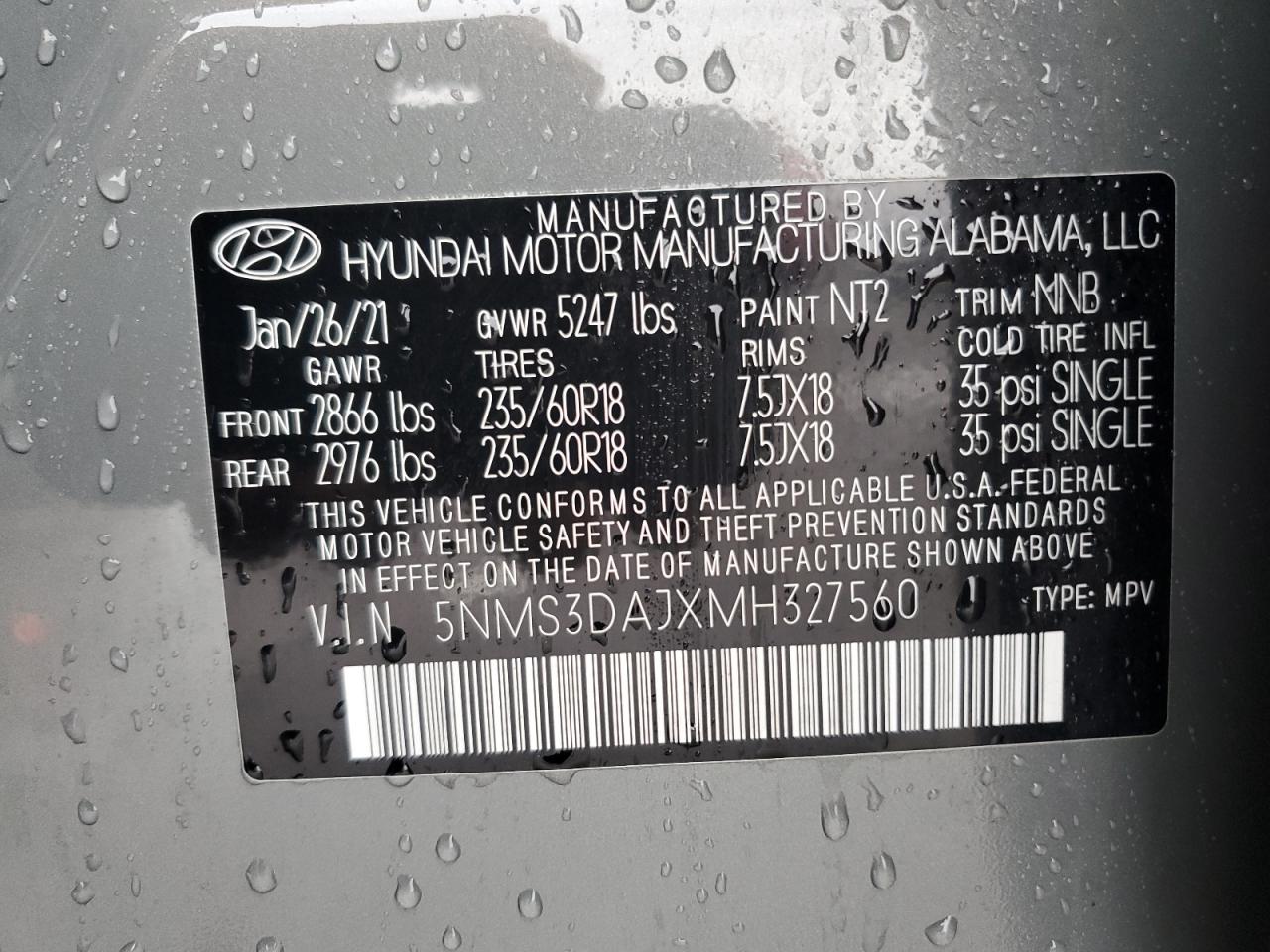 HYUNDAI SANTA FE SEL