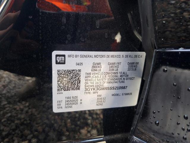 2025 CADILLAC OPTIQ SPOR 3GYK3GMR5SS210987