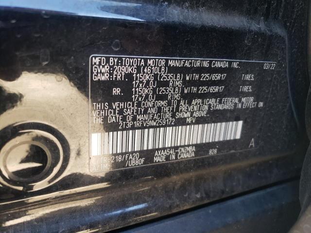 2022 TOYOTA RAV4 XLE #3278946040
