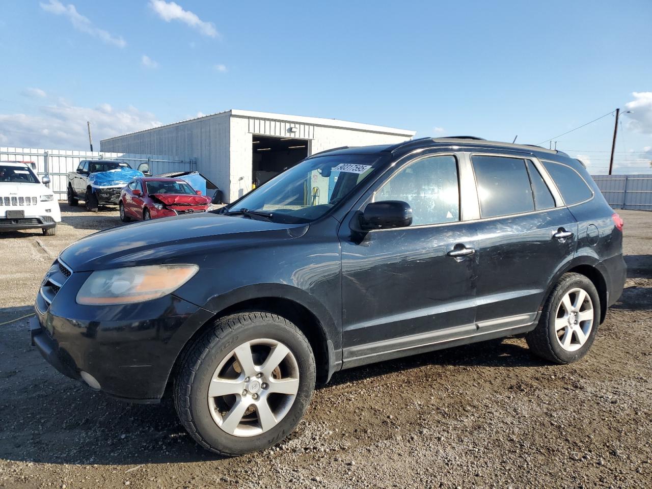 Lot #3292769796 2008 HYUNDAI SANTA FE S