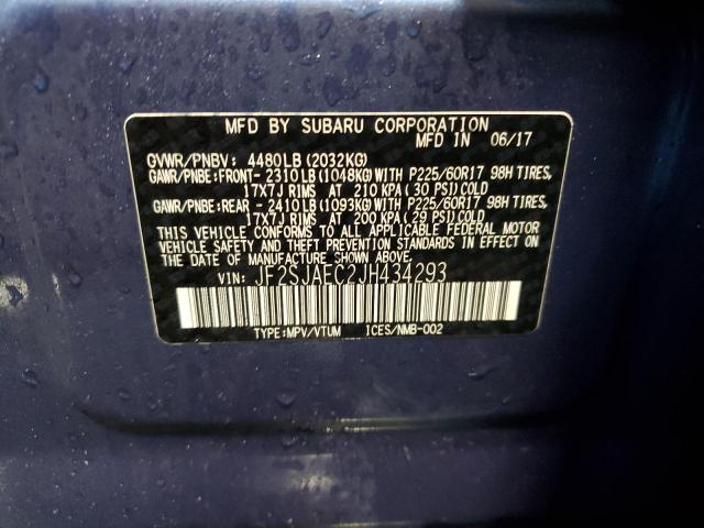 2018 SUBARU FORESTER 2 #3278755735