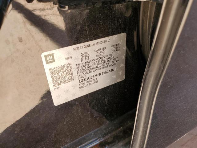 2019 CHEVROLET CRUZE LS #3309634067