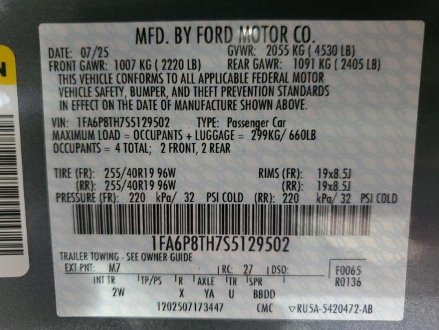 2025 FORD MUSTANG #3293526455
