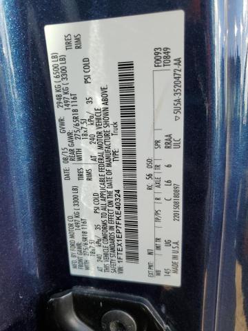 2015 FORD F150 SUPER - 1FTEX1EP7FKE40324