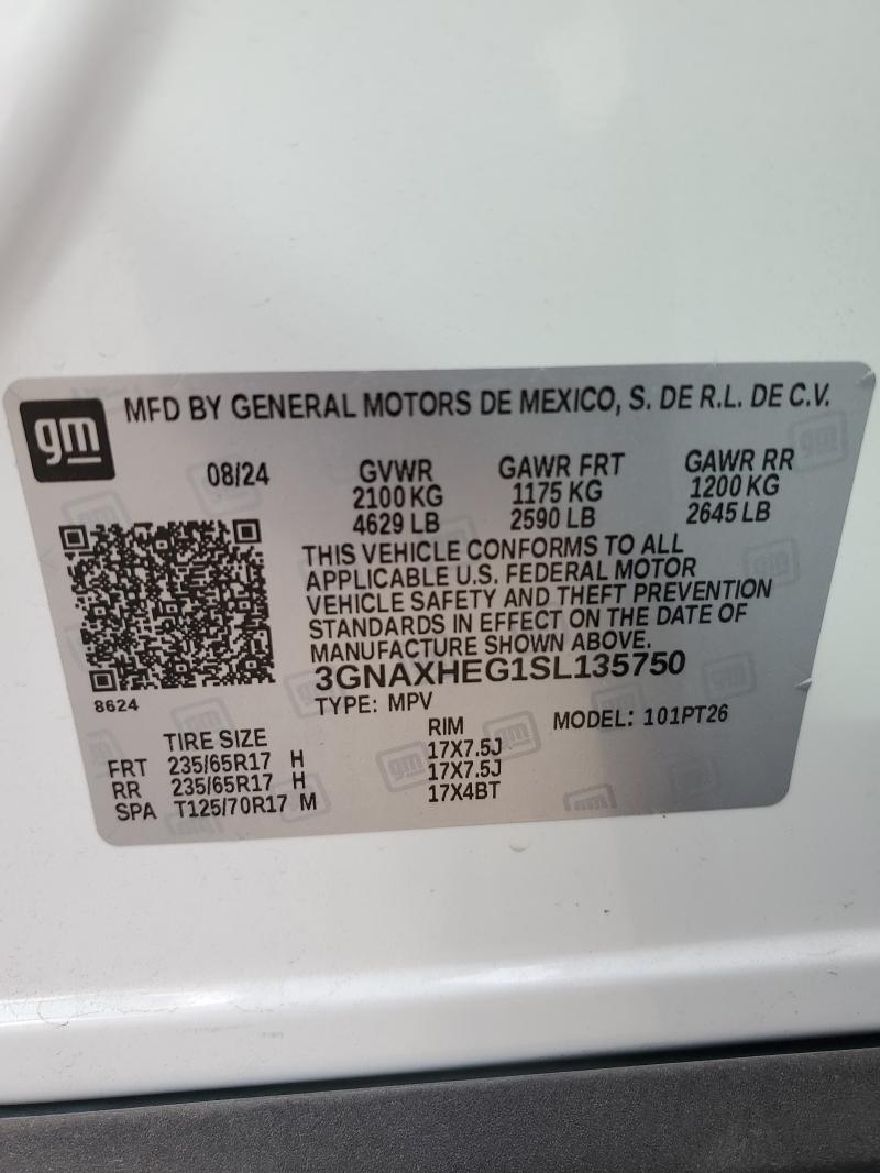 2025 CHEVROLET EQUINOX LT #3303981714