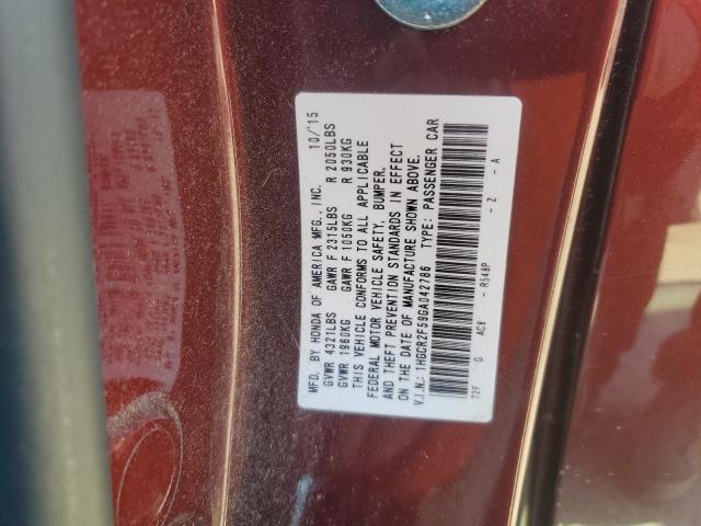 2016 HONDA ACCORD SPO #3292750778
