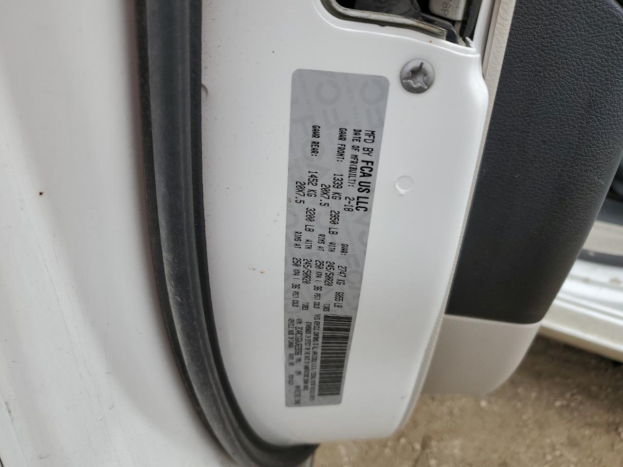 CHRYSLER PACIFICA LIMITED