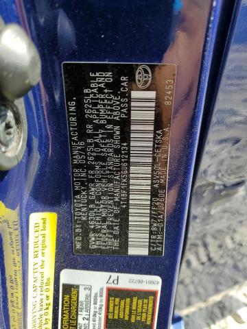 2016 TOYOTA CAMRY LE - 4T1BF1FK5GU612134