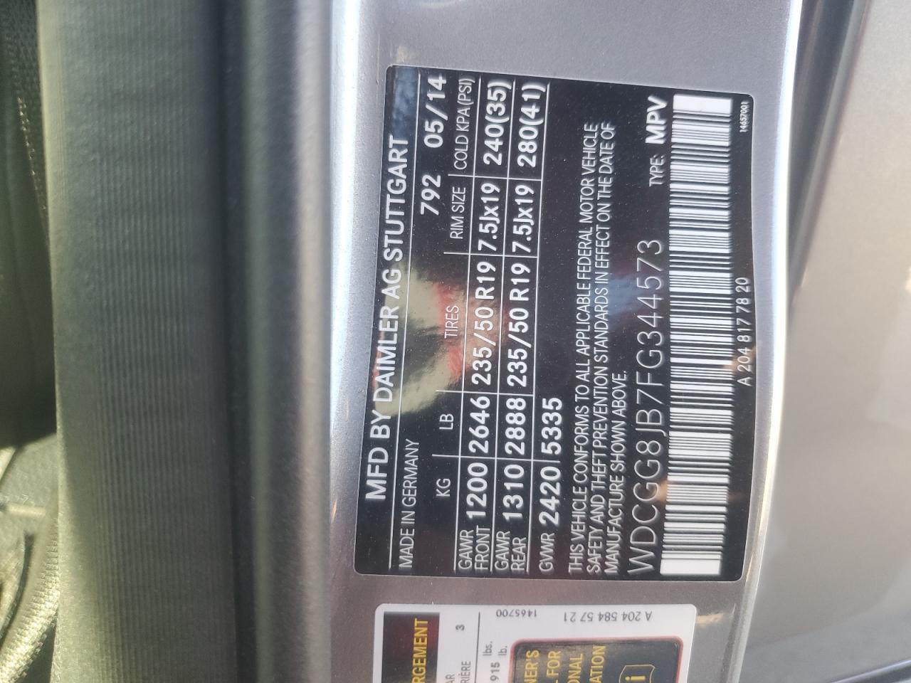 MERCEDES-BENZ GLK-CLASS 350 4MATIC