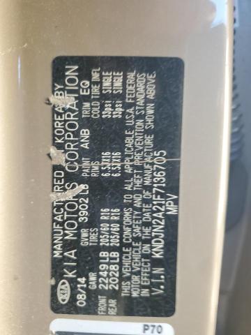 2015 KIA SOUL KNDJN2A21F7136705