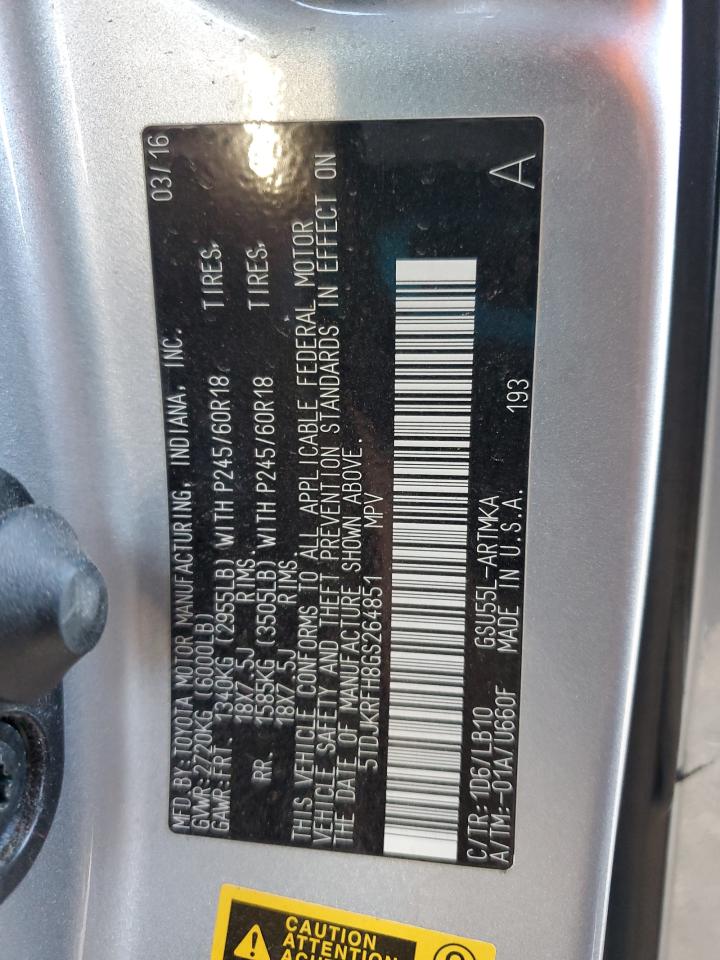 TOYOTA HIGHLANDER XLE