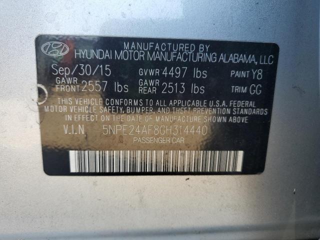 2016 HYUNDAI SONATA SE #3301767414