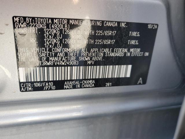 2024 TOYOTA RAV4 XLE - 2T3RWRFV4RW249083