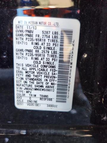 2014 NISSAN MURANO S - JN8AZ1MW8EW509812