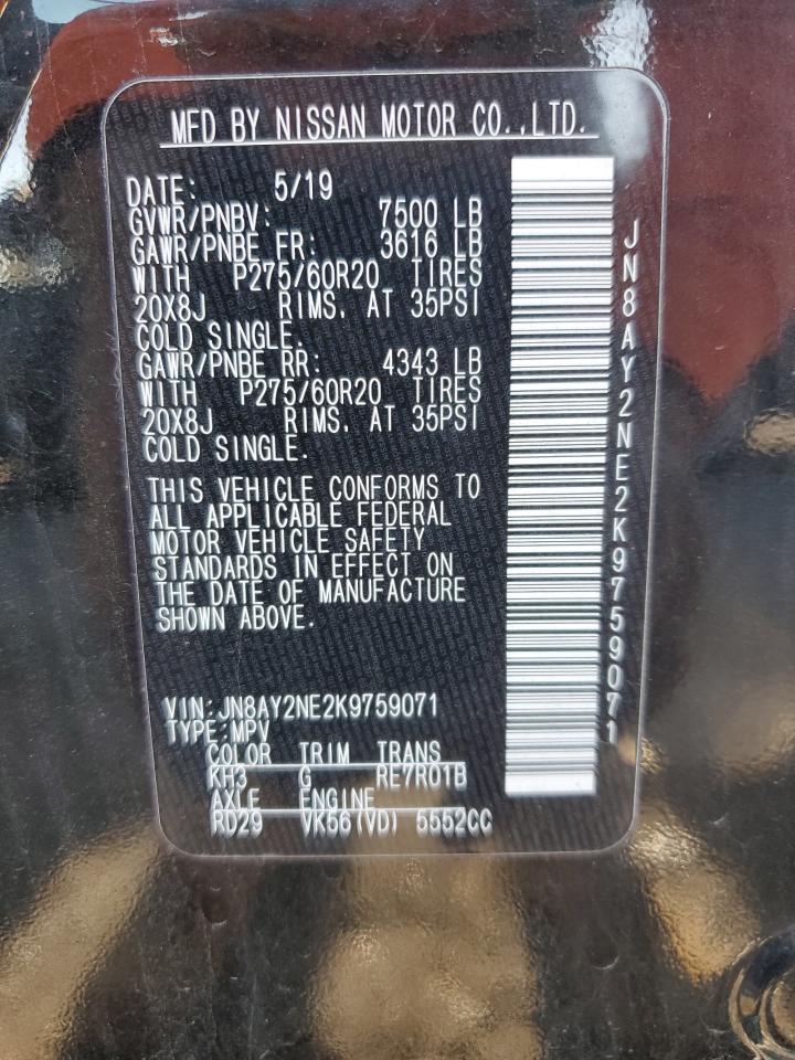 NISSAN ARMADA PLATINUM