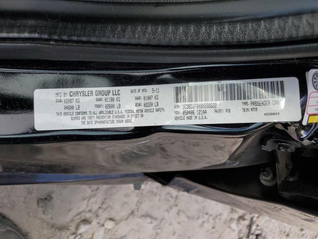 2011 CHRYSLER 200 TOURIN - 1C3BC1FB0BN588622