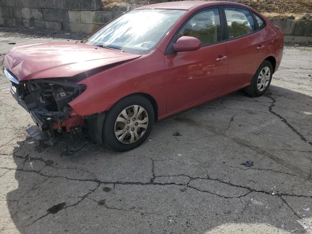 2010 HYUNDAI ELANTRA BLUE - KMHDU4AD1AU197023