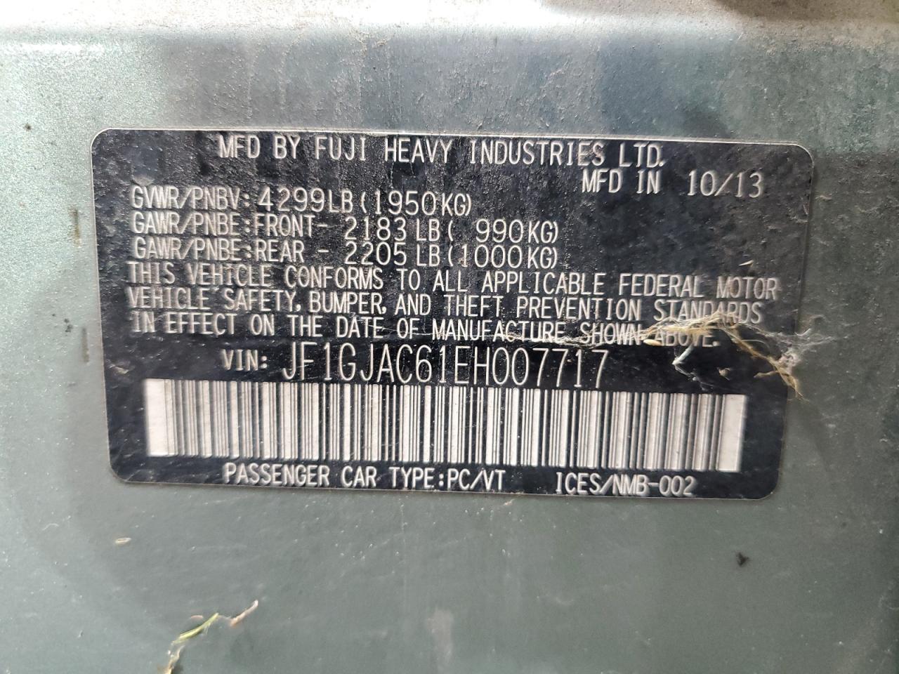 SUBARU IMPREZA PREMIUM