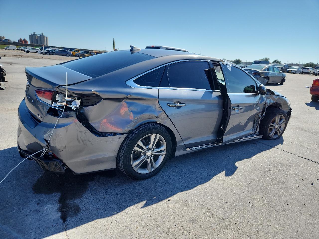 Lot #3311667234 2018 HYUNDAI SONATA SPO