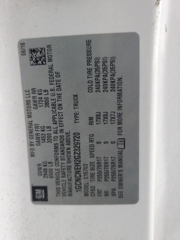 2016 CHEVROLET SILVERADO - 1GCNCNEH2GZ329720