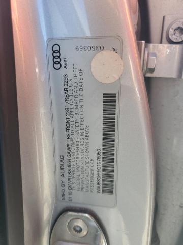 2016 AUDI A3 PREMIUM - WAUB8GFF9G1076050