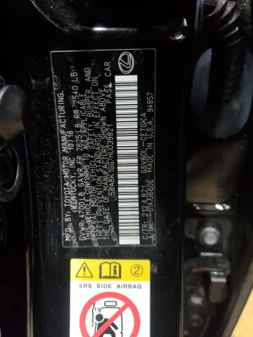 2017 LEXUS ES 350 - 58ABK1GG7HU039821