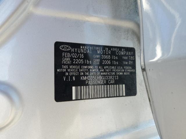 2016 HYUNDAI ELANTRA GT - KMHD35LH9GU338213