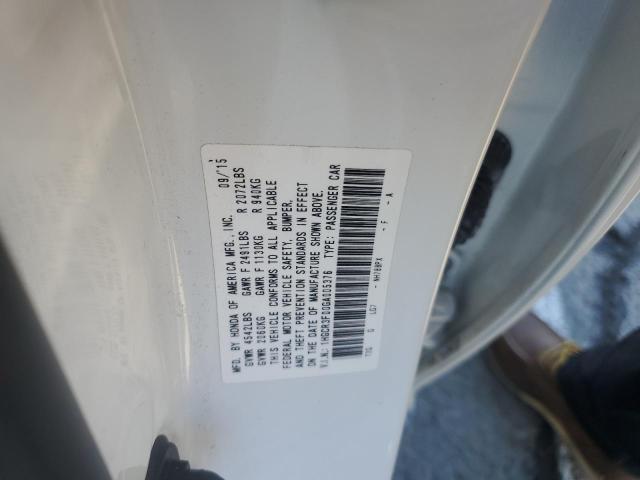 2016 HONDA ACCORD EXL - 1HGCR3F00GA005376