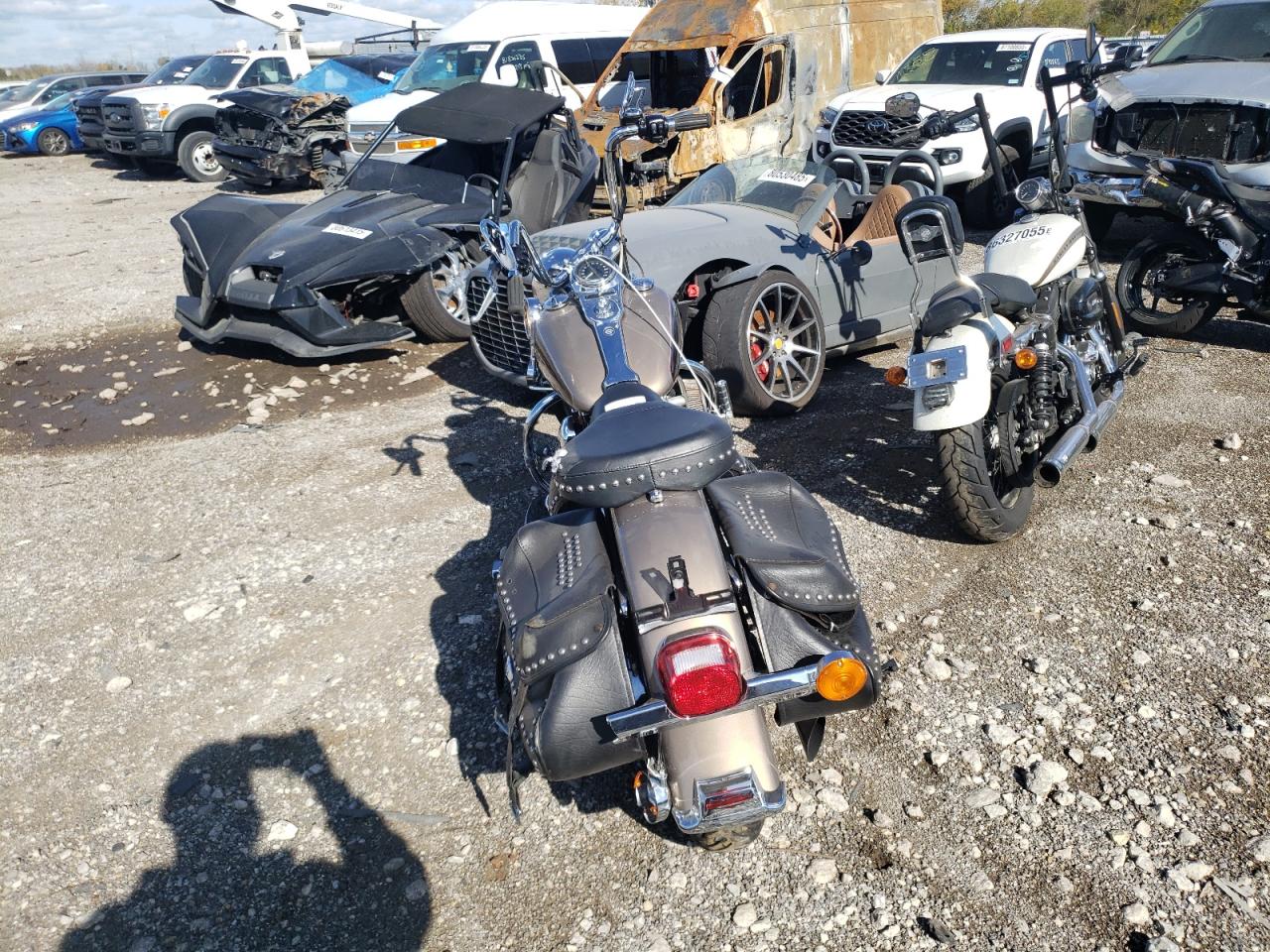 Lot #3283990803 2005 HARLEY-DAVIDSON FLSTCI